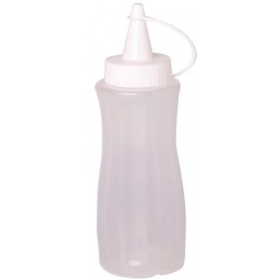 BISNAGA PARA MOLHOS 200ML. (CORES BRANCO)