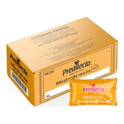 SACHE MOSTARDA PREDILECTA C/144un-5gr.