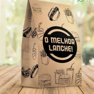 SACO KRAFT COMBO PARA DELIVERY 15kg-C/100un