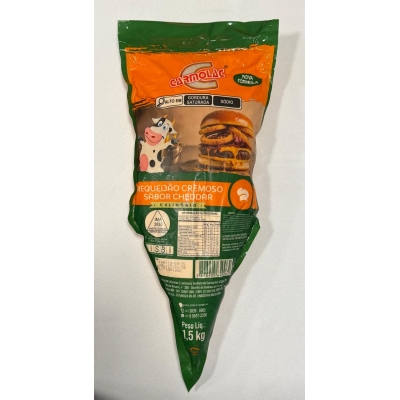 CHEDDAR/MIST. REQUEIJÃO CREMOSO 1,5kg- CARMOLAC