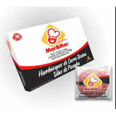 HAMBURGUER MAR&MAR PICANHA - 30un-120gr