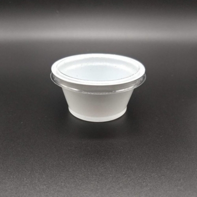 POTE PARA MOLHOS 30ML. CX. C/ 700UN.(BRANCO)