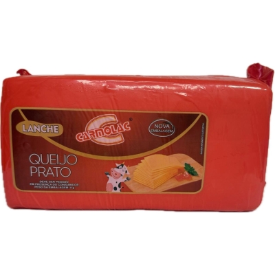QUEIJO PRATO – CARMOLAC – PEÇA  KG